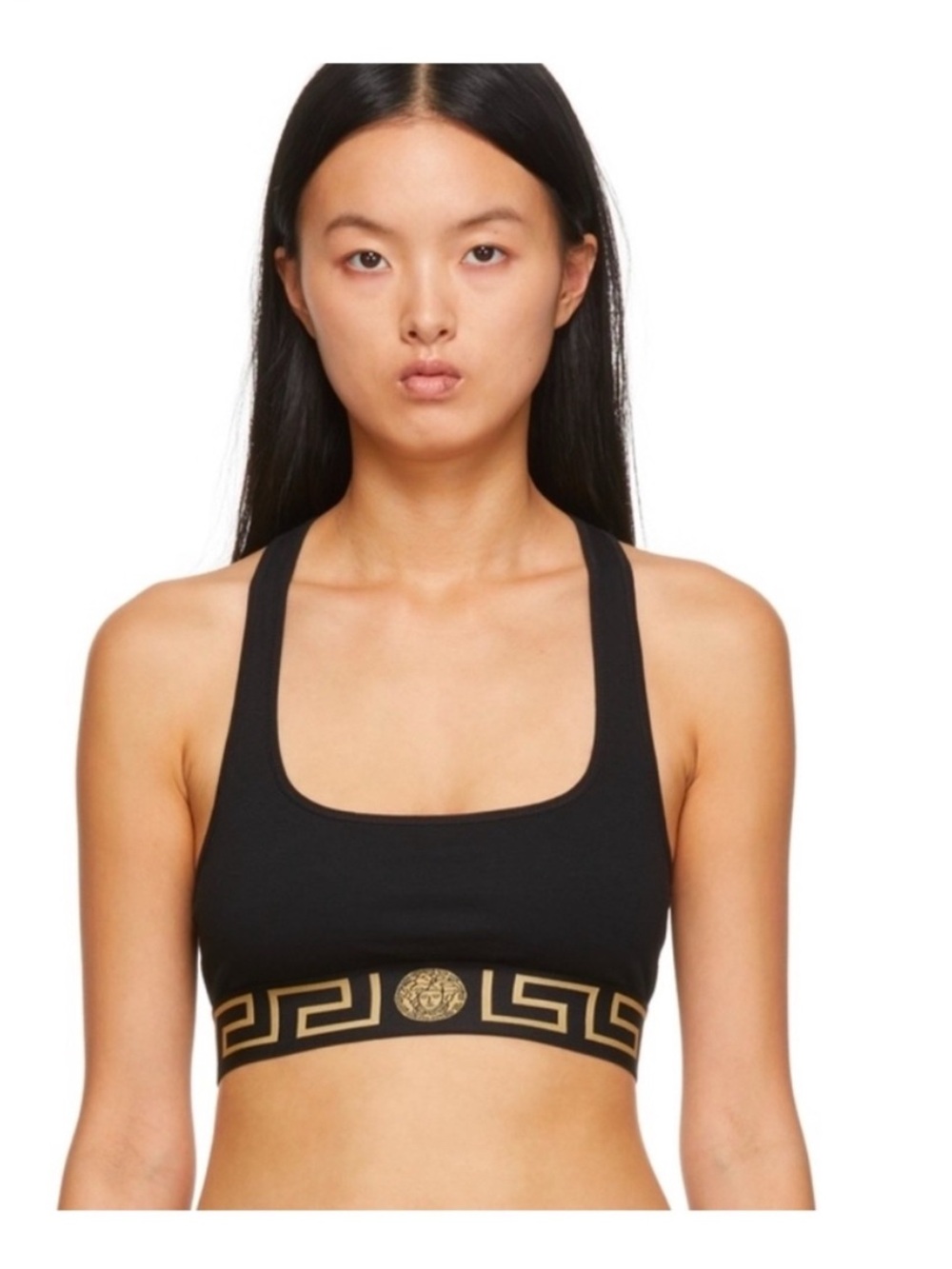 Versace Greca Medusa Logo Sports Bra | IT 4